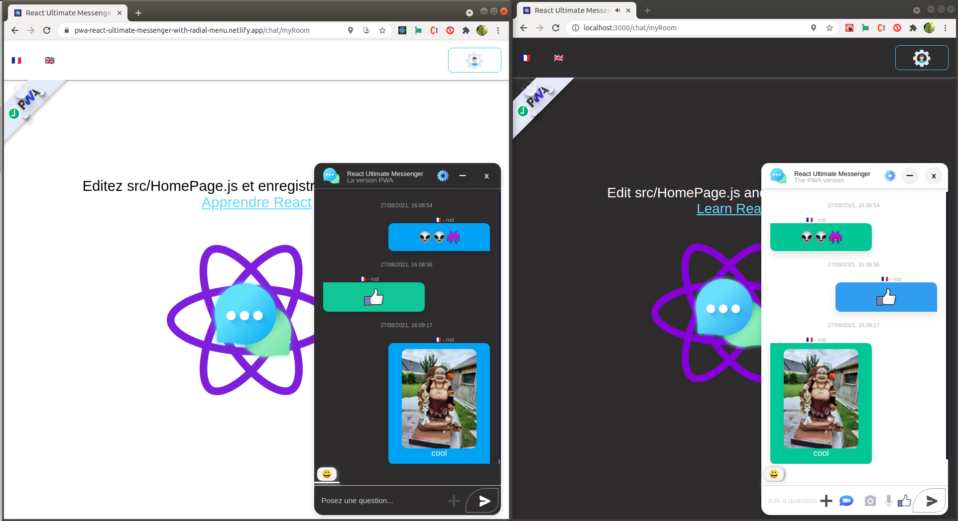 RUM versions alt text