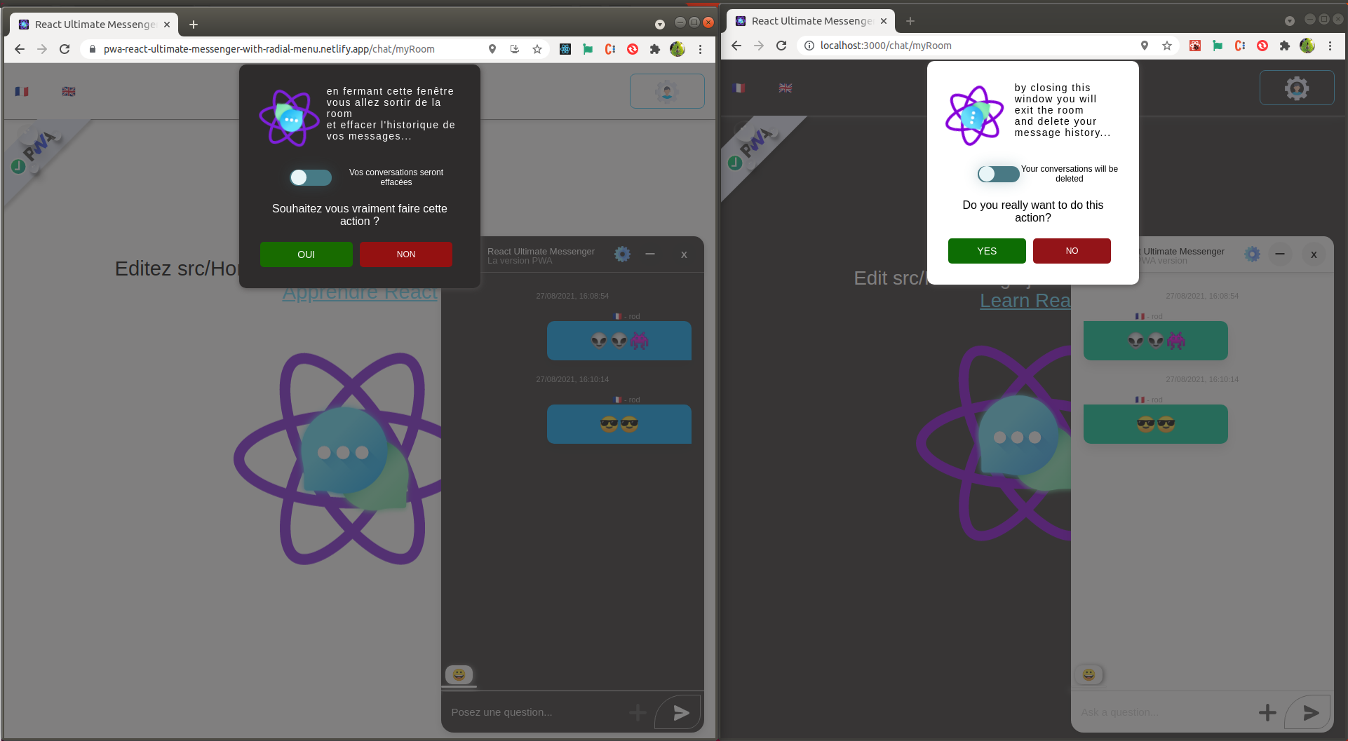 RUM versions alt text